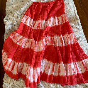 New Tie dye skirt SZ M